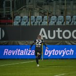 Slovenský útočník jásá po vstřeleném gólu, kterým zvýšil vedení Dynama ve středečním zápase s Bohemians na 2:0. Foto: dynamocb.cz