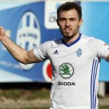 V této sezoně si Tomáš Ladra připsal pět gólových tref – dvě v Jablonci a tři v „Bolce“. Foto: fkmb.cz