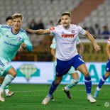 V přípravě na druhou část sezony Hajduk se Stefanem Simičem zdolal bundesligové Schalke 4:3. Foto: hajduk.hr