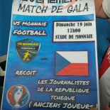 17:00 HODIN - Stadion v Monnaie - Výběr českých novinářů se postavil v přátelském utkání proti US Monnaie.